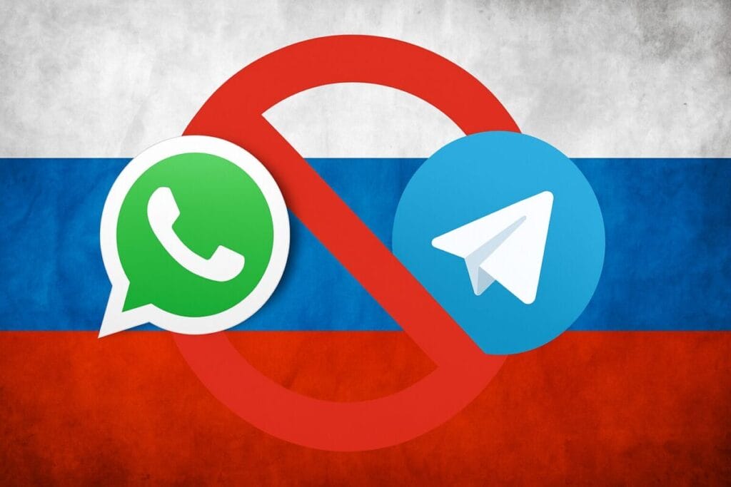 Gobierno ruso restringe llamadas en WhatsApp y Telegram